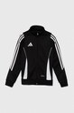 Дитяча кофта adidas Performance TIRO24 TRJKTY без капюшона чорний IJ9958