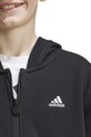 Detská mikina adidas JAM FZ HD IV9452 čierna