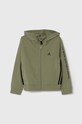 adidas bluza dziecięca JAM FZ HD IV9453 zielony AW24