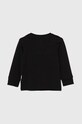 adidas Originals longsleeve copii LONG SLEEVE IW1006 negru AW24