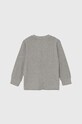 Dětská bavlněná mikina adidas Originals LONG SLEEVE IW1018 šedá AW24