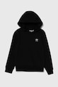 Dječja dukserica adidas Originals HOODIE IW3500 crna AW24