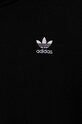 adidas Originals bluza bawełniana dziecięca HOODIE czarny IW3506