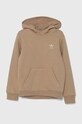 Dětská mikina adidas Originals HOODIE IX5283 béžová AW24