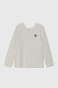 adidas Originals longsleeve bawełniany dziecięcy LONG SLEEVE IX5305 biały AW24