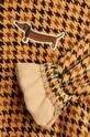 Дитяча бавовняна кофта Mini Rodini Dog 2472011213 бежевий