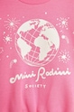 Detská bavlnená mikina Mini Rodini ružová 2472011928