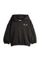 Детская хлопковая кофта Mini Rodini Cat 2472016099 чёрный AW24