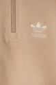 Αγορίστικα Βρεφική μπλούζα fleece adidas Originals POLAR FLEECE HZ IX9846 μπεζ