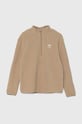Dječja majica od flisa adidas Originals POLAR FLEECE HZ IY5017 bež AW24