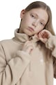 Дитяча флісова кофта adidas Originals POLAR FLEECE HZ IY5017 бежевий
