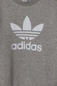 Дитяча кофта adidas Originals TREFOIL CREW сірий IY7436