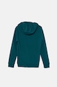 Dječaci Dječja dukserica adidas Originals TREFOIL HOODIE IY7440 tirkizna