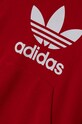 Dječja dukserica adidas Originals TREFOIL HOODIE crvena IY7443
