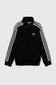 adidas Originals bluza dziecięca HZ SWEATSHIRT IY7450 czarny AW24