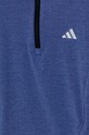 Dětská mikina adidas J HEA 1/2 ZIP modrá IY7782