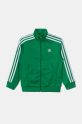 Dječja dukserica adidas Originals FIREBIRD TOP IY9801 zelena AW24