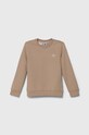 adidas Originals gyerek melegítőfelső pamutból CREW IZ4811 bézs AW24