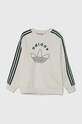Dječja dukserica adidas Originals CREW JE0513 bijela AW24