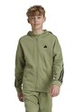 adidas bluza copii U FI 3S FZ HD imprimeu verde JH3601