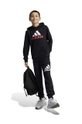 adidas bluza copii U BL 2 HOODIE print negru IV7323