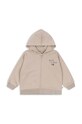 Konges Sløjd bluza dziecięca LOU SWEAT HOOD OCS KS101566 beżowy AW24