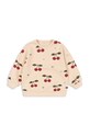 Дитяча кофта Konges Sløjd LOU SWEATSHIRT OCS KS101568 бежевий AW24