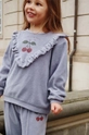 Konges Sløjd bluza dziecięca WALLY FRILL SWEATSHIRT GOTS KS101731