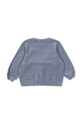 CHLAPEC Dětská mikina Konges Sløjd WALLY FRILL SWEATSHIRT GOTS KS101731 modrá