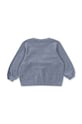 Fiú Konges Sløjd gyerek felső WALLY FRILL SWEATSHIRT GOTS KS101731 kék