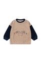Konges Sløjd bluza copii WALLY SWEATSHIRT GOTS KS101733 bej AW24