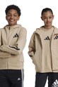 adidas bluza copii J Z.N.E.FZ print maro JF2495