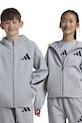 adidas bluza copii J Z.N.E.FZ melanj gri JI7548