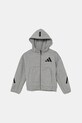 Дитяча кофта adidas J Z.N.E.FZ JI7548 сірий AW24
