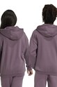Dječja pamučna dukserica adidas Originals HOODIE IX7616 ljubičasta