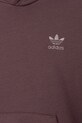 Dječja pamučna dukserica adidas Originals HOODIE ljubičasta IX7616