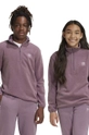 adidas Originals felpa in pile bambini POLAR FLEECE HZ senza violetto IY5015