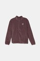 Дитяча флісова кофта adidas Originals POLAR FLEECE HZ IY5015 фіолетовий AW24