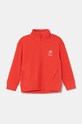 Дитяча флісова кофта adidas LK DY MM WI TT аплікація помаранчевий IV9622