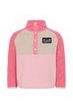 Βρεφική μπλούζα fleece Didriksons MONTE KIDS HALF BU 505590 ροζ SS25