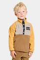 Βρεφική μπλούζα fleece Didriksons MONTE KIDS HALF BU κίτρινο 505590