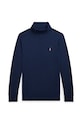 Дитячий бавовняний лонгслів Polo Ralph Lauren бавовна темно-синій 323952435002