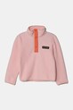 Детская куртка из флиса Columbia Helvetia без капюшона розовый 2087831