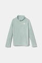 The North Face bluza copii NEVER STOP 1/4 ZIP uni turcoaz NF0A870Q1OC1