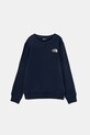 Dječja dukserica The North Face REDBOX REGULAR CREW bez kapuljače mornarsko plava NF0A89H78K21