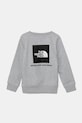 The North Face bluza dziecięca REDBOX REGULAR CREW NF0A89H7DYX1 szary AW24