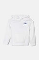 The North Face bluza dziecięca REDBOX REGULAR P/O HOODIE z kapturem biały NF0A89H9FN41