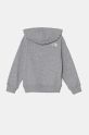 Детски суичър The North Face ESSENTIAL OVERSIZED HOODIE NF0A89HADYX1 сив AW24