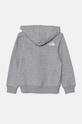 Detská mikina The North Face VARSITGRAPHIC RELAXED HOODIE NF0A89HBDYX1 sivá AW24