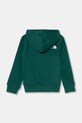 The North Face bluza copii DREW PEAK P/O HOODIE NF0A89HHNL11 verde AW24